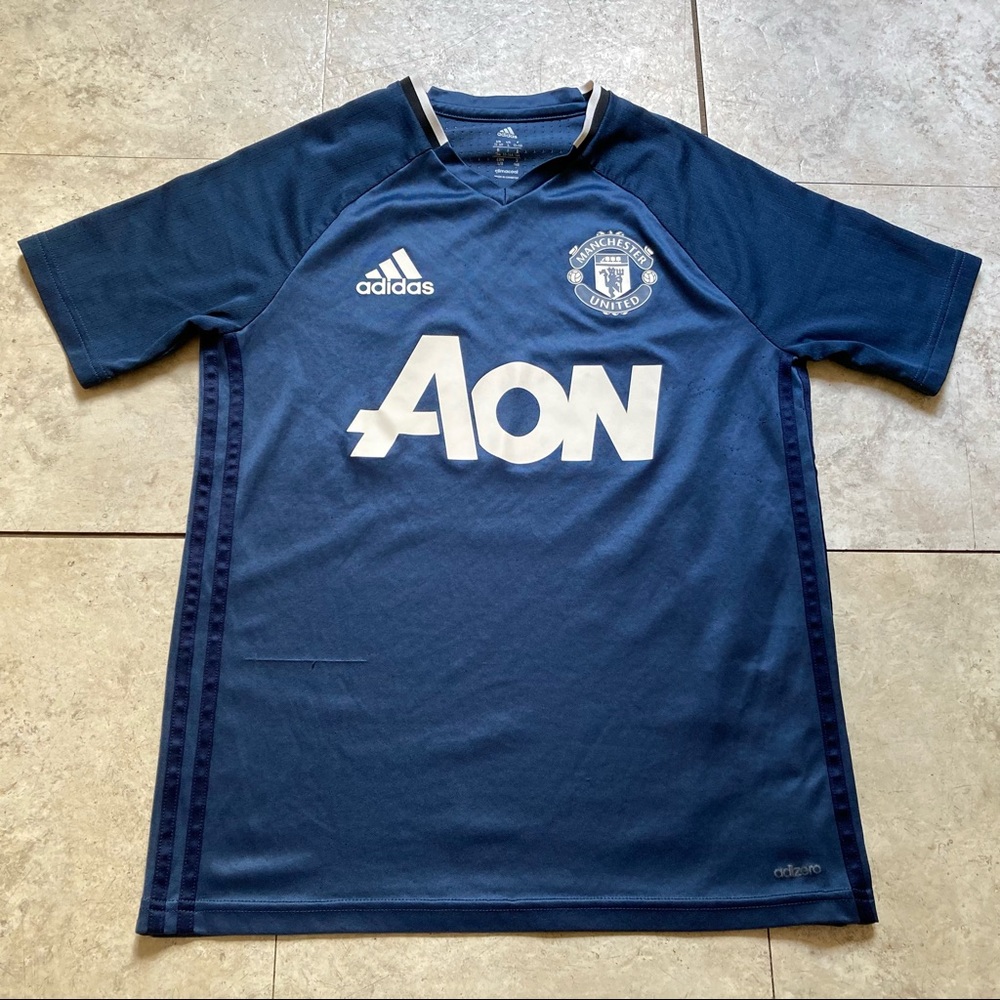 Manchester United Adidas Football Soccer Shirt 2015/2016 Training Adizero